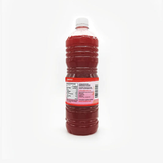 Pulpa de fresa natural para bebidas en casa y negocio Zonefrut