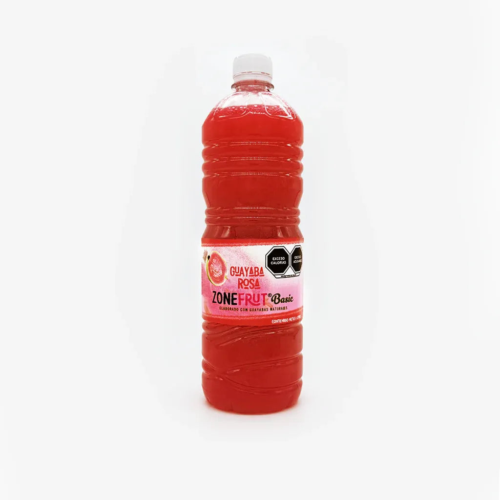 Pulpa de guayaba rosa natural para bebidas en casa y negocio Zonefrut