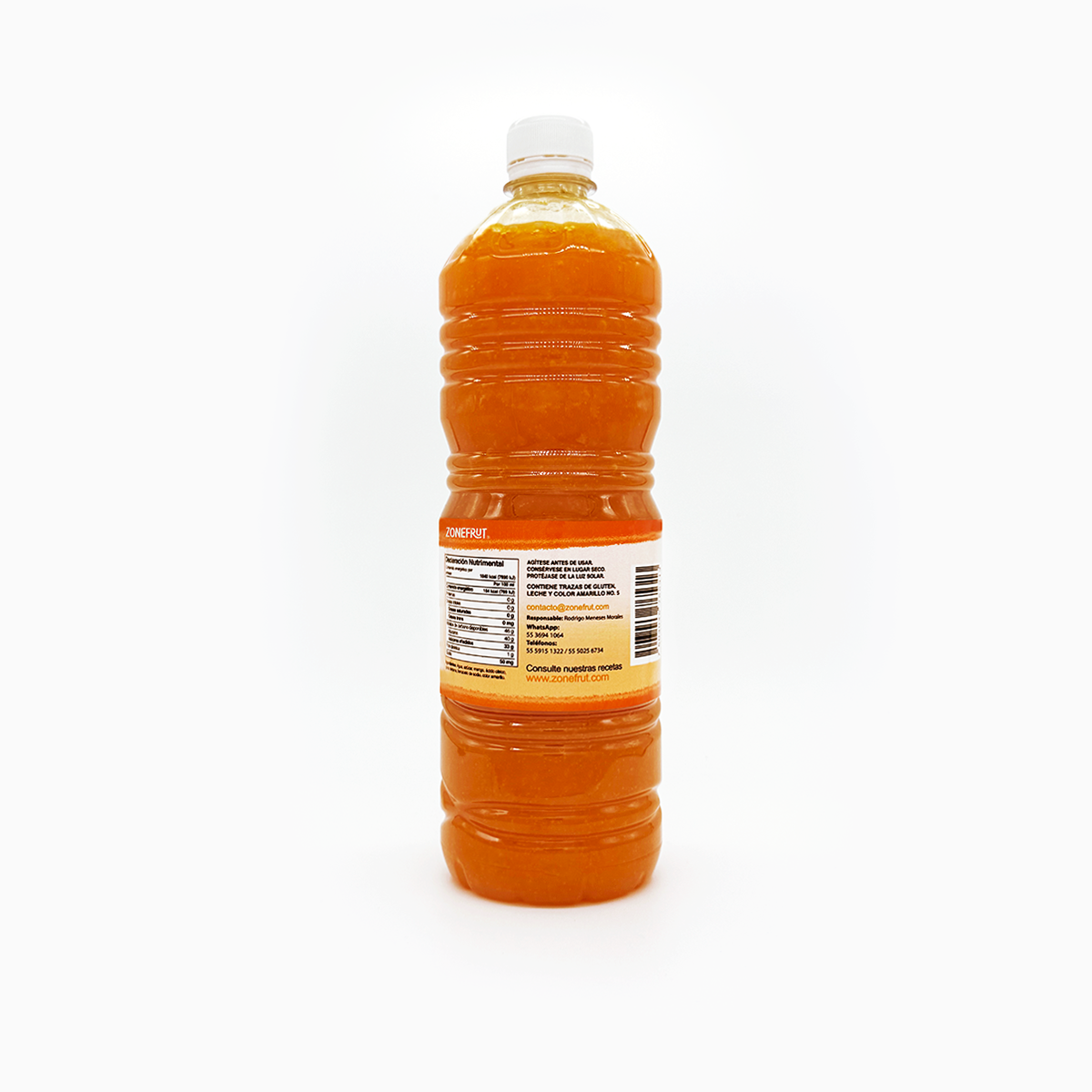 Pulpa de mango natural para bebidas en casa y negocio Zonefrut