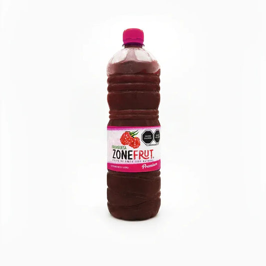 Pulpa de frambuesa premium para bebidas en casa y negocio Zonefrut