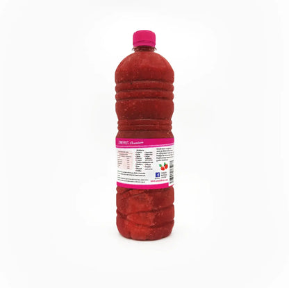 Pulpa de fresa premium para bebidas en casa y negocio Zonefrut