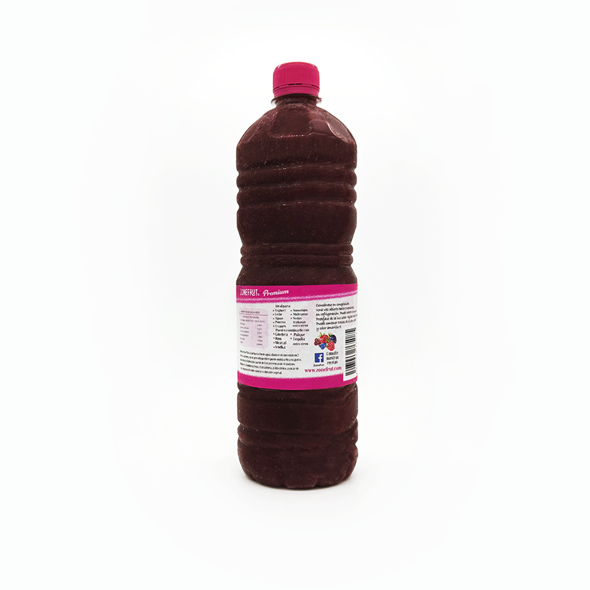 Pulpa de frutos rojos premium para bebidas en casa y negocio Zonefrut