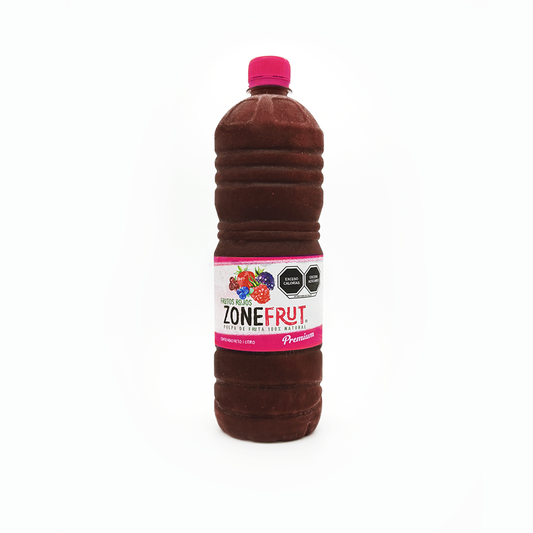 Pulpa de frutos rojos premium para bebidas en casa y negocio Zonefrut