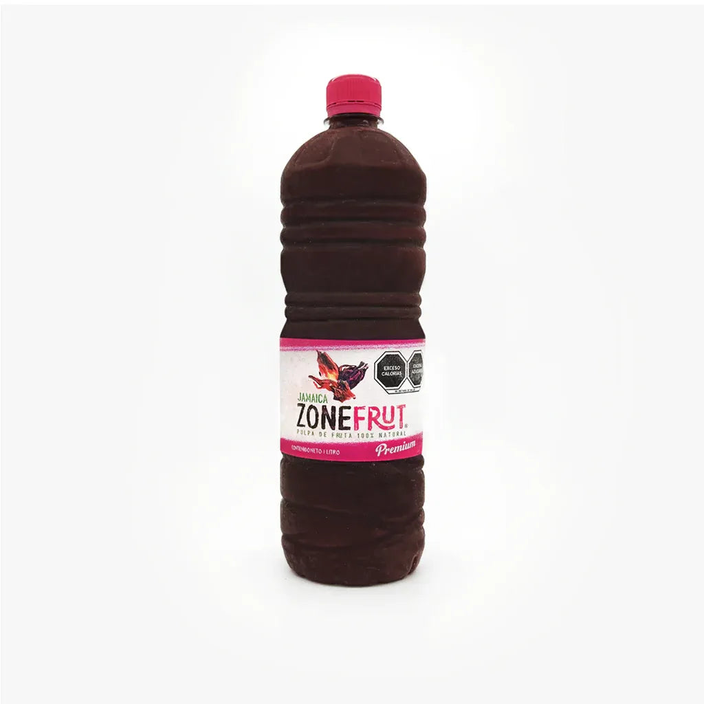 Pulpa de jamaica premium para bebidas en casa y negocio Zonefrut