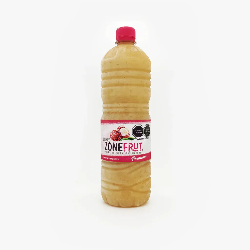 Pulpa de lychee premium para bebidas en casa y negocio Zonefrut