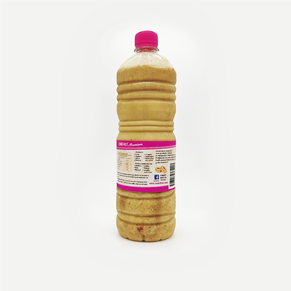 Pulpa de mazapán premium para bebidas en casa y negocio Zonefrut