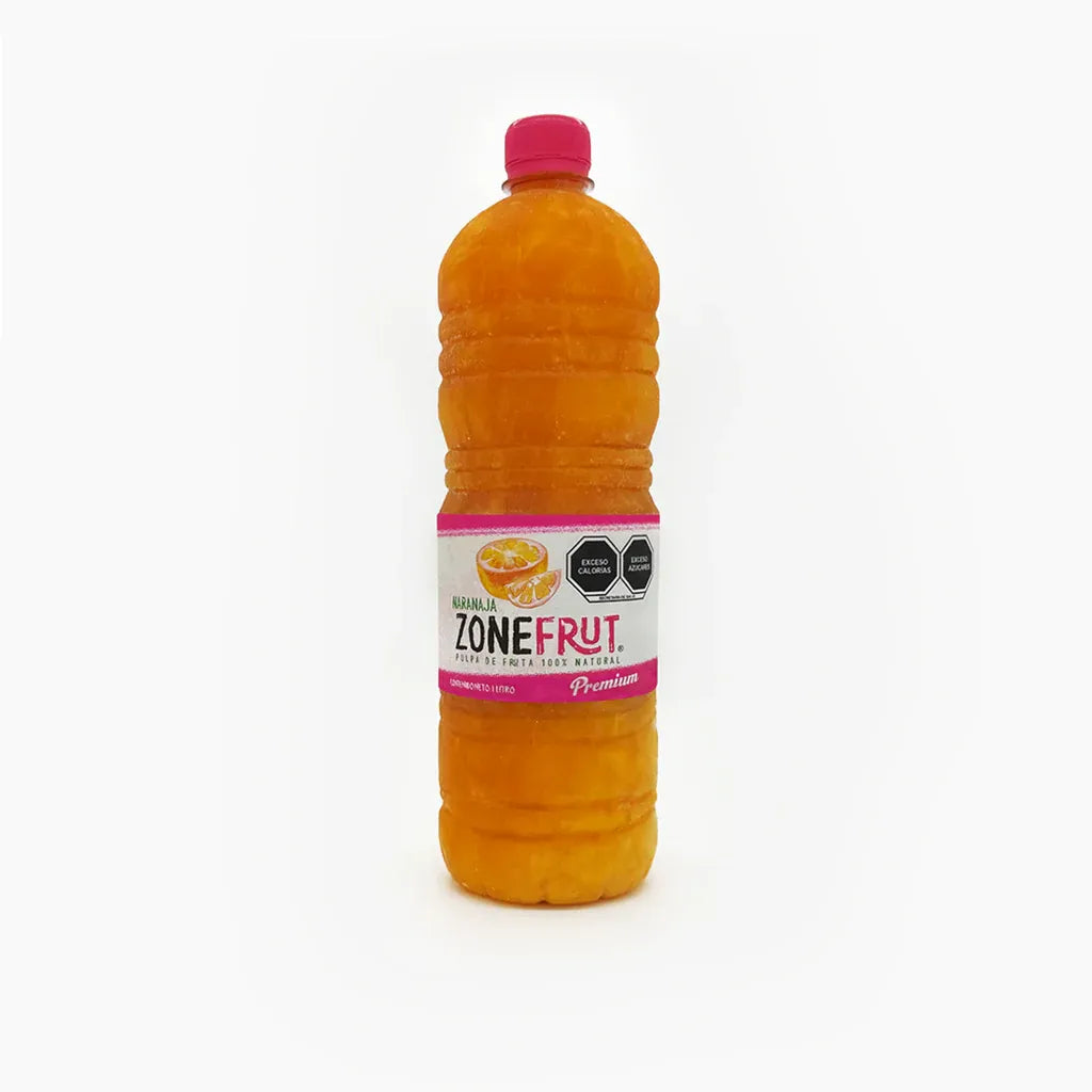 Pulpa de naranja premium para bebidas en casa y negocio Zonefrut