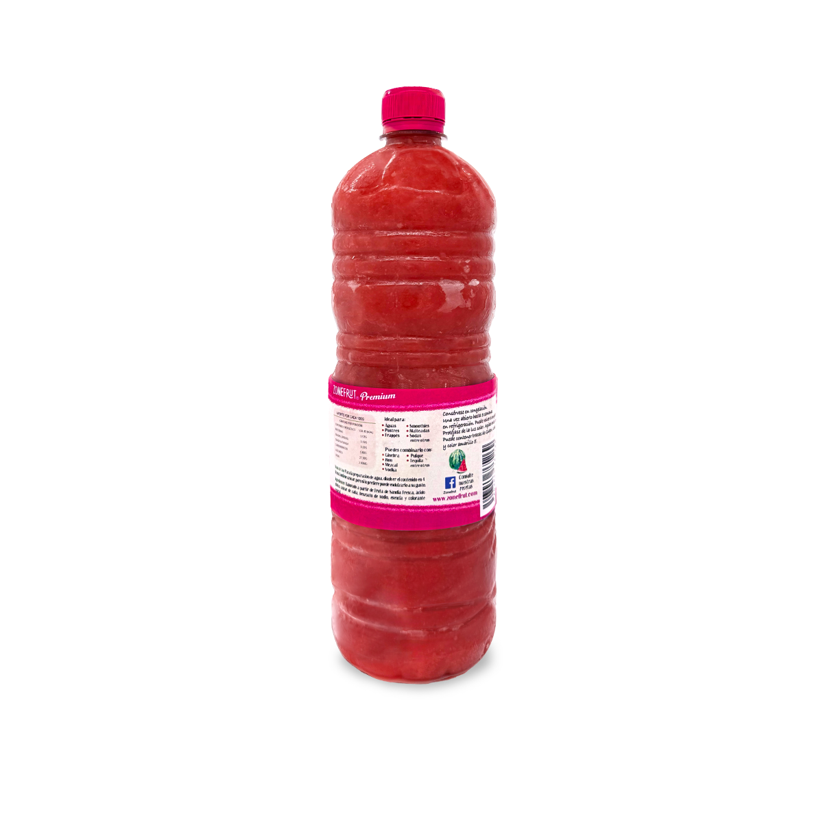 Pulpa de sandía premium para bebidas en casa y negocio Zonefrut
