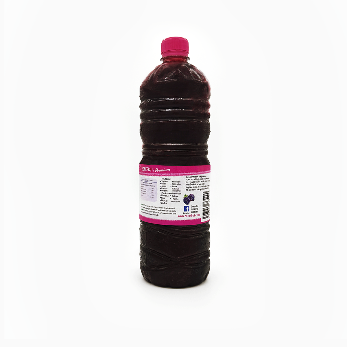 Pulpa de zarzamora premium para bebidas en casa y negocio Zonefrut